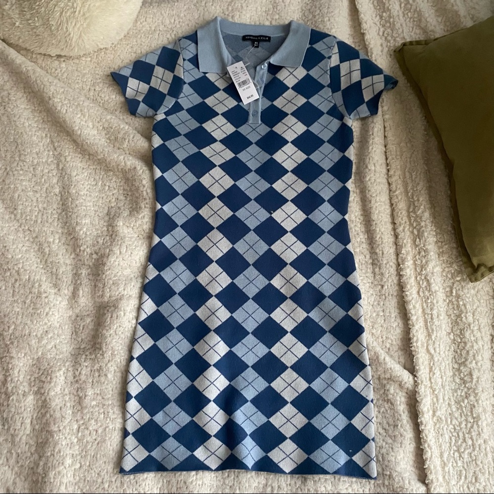 Pacsun Kendall and Kylie Arygle Sweater Dress 
Size - xs